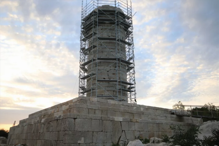 Antalya'daki Patara Deniz Feneri'nin 4'üncü bölümü tamamlandı