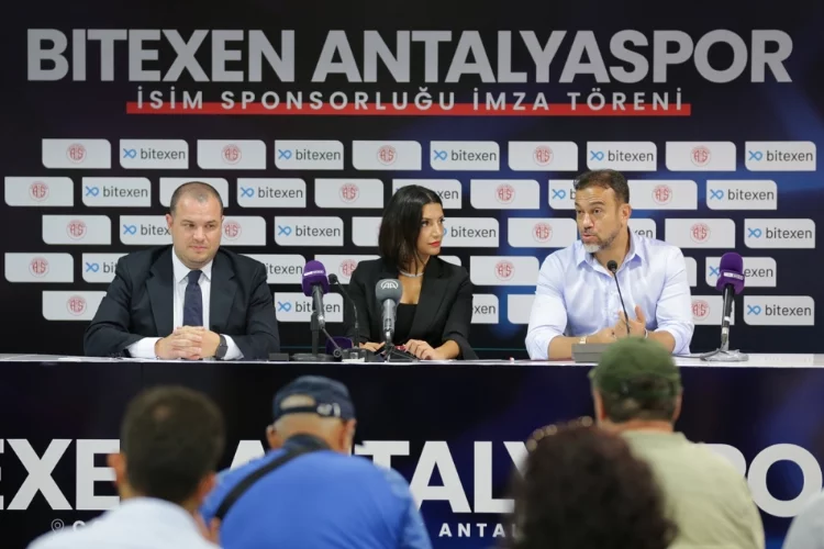Antalyaspor, Bitexen ile sponsorluk anlaşması imzaladı