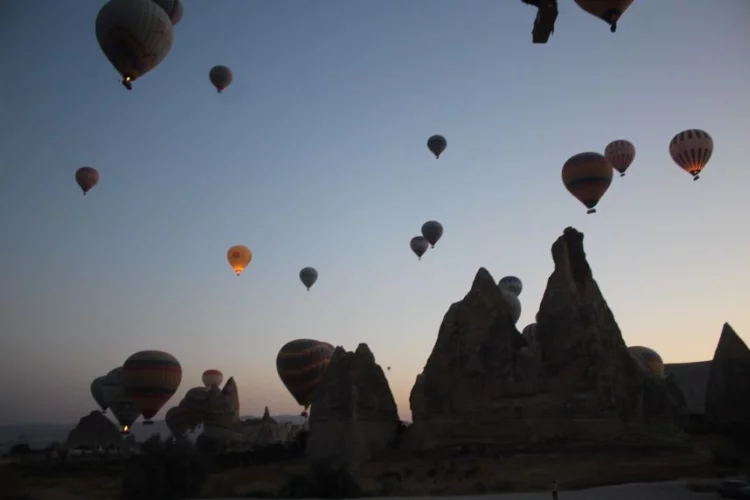 Kapadokya’ya rekor ziyaretçi