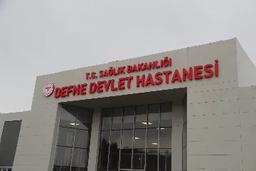 Temeli gündem olan Defne Devlet Hastanesi, yarın Cumhurbaşkanı Erdoğan’ın ziyaretiyle açılıyor