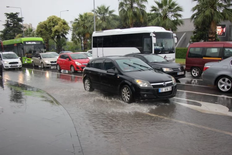Samsun’da metrekareye 73,7 kilo yağış düştü