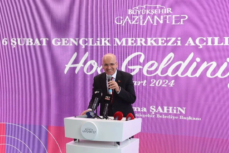 Bakan Şimşek: Türkiye yüzyılı belediyeciliğidir Gaziantep Büyükşehir belediyeciliği