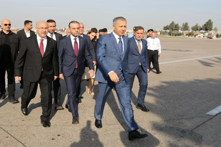 İçişleri Bakanı Yerlikaya Adana'da