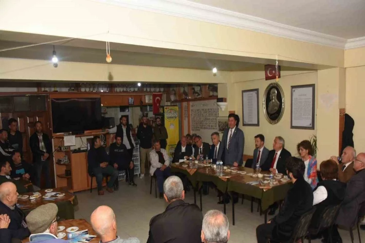 Başkan Bakkalcıoğlu ilçe faaliyet gösteren dernekleri ziyaret etti