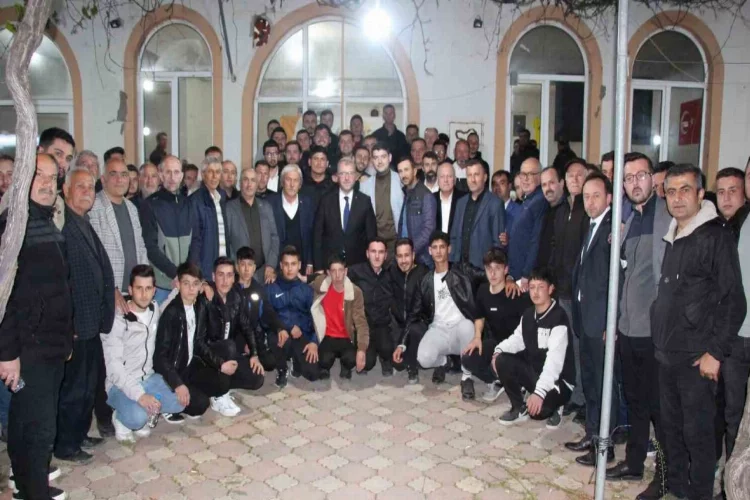 Başkan Şahin, köy ziyaretleri çerçevesinde vatandaşlar ile buluştu
