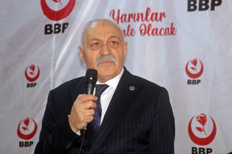 BBP Genel Başkan Yardımcısı Ali Keser, Mersin'de konuştu: