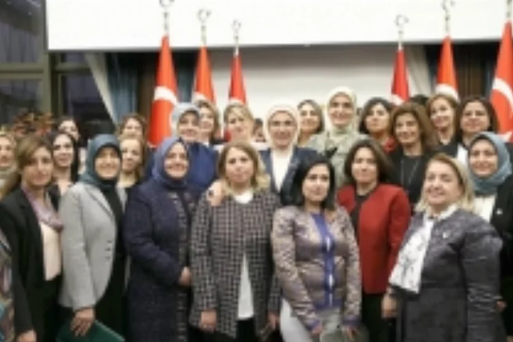 Beyhan Demirtaş, Cumhurbaşkanlığı Külliyesinde  yapılan toplantıya katıldı