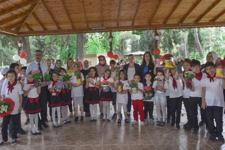 Beyhan Demirtaş, Lider Çocuk Tarım Kampı’nı ziyaret etti