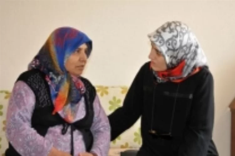 Beyhan Demirtaş’tan, şehit ailelerine ziyaret