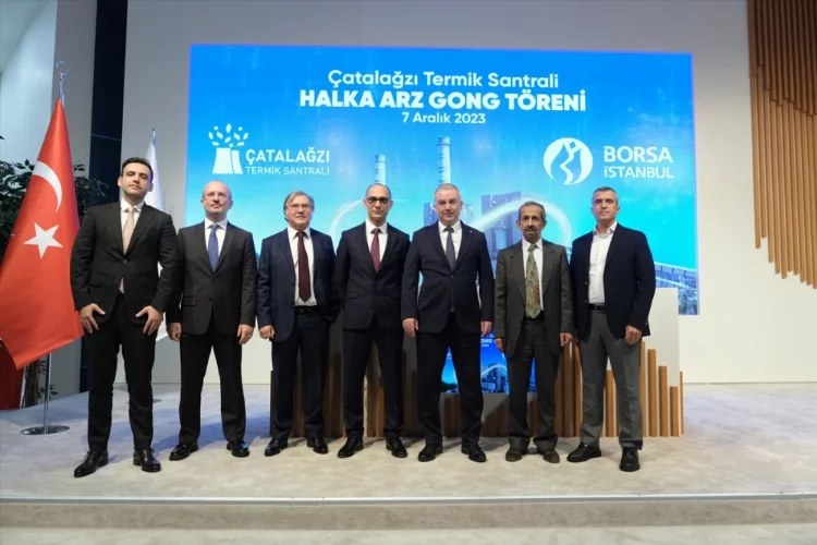 Borsa İstanbul’da gong, ÇATES için çaldı