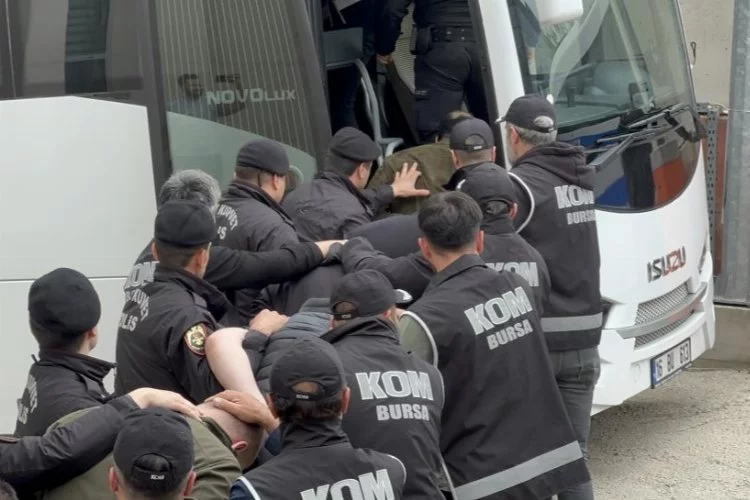 Bursa merkezli operasyonda organize suç örgütü elebaşı dahil 27 kişi tutuklandı