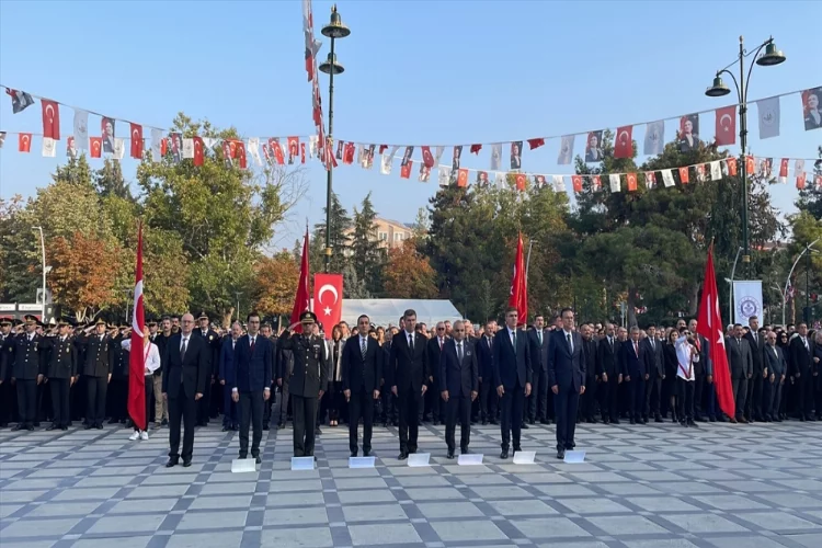 Büyük Önder Atatürk, Antalya ve çevre illerde anıldı