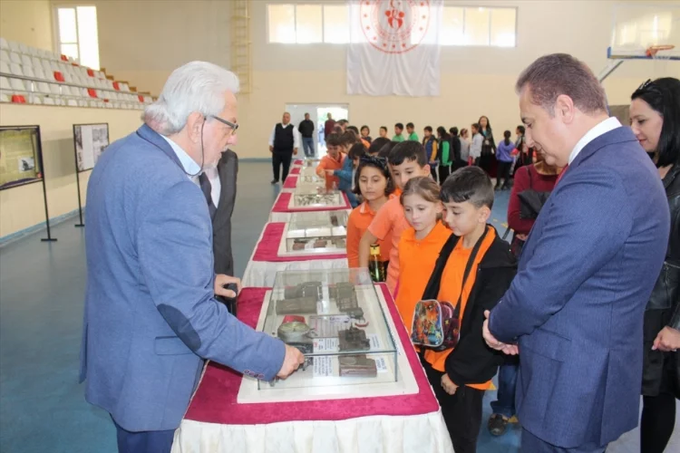 Çanakkale Savaşları Mobil Müzesi, Anamur'da ziyarete açıldı