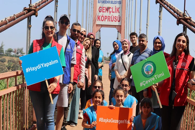 Adana Gençlik Merkezi Çevre Temizliğinde Farkındalık Oluşturdu