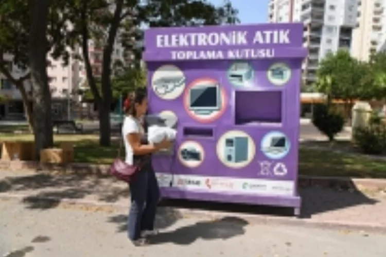 Çukurova Belediyesi elektronik atık topluyor