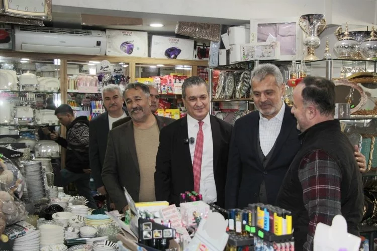 Cumhur İttifakı'nın Hatay Büyükşehir Belediye Başkan adayı Öntürk'ten, Belen'e ziyaret