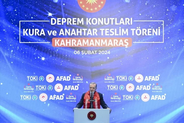 Cumhurbaşkanı Erdoğan: “Deprem Bölgelerini üretimi, istihdamı ve ihracatıyla geleceğe hazırlıyoruz''