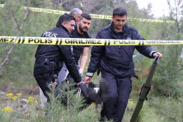 Denizli'de ormanda mantar toplamak için giren iki vatandaş, tüfekle vurulmuş ceset buldu