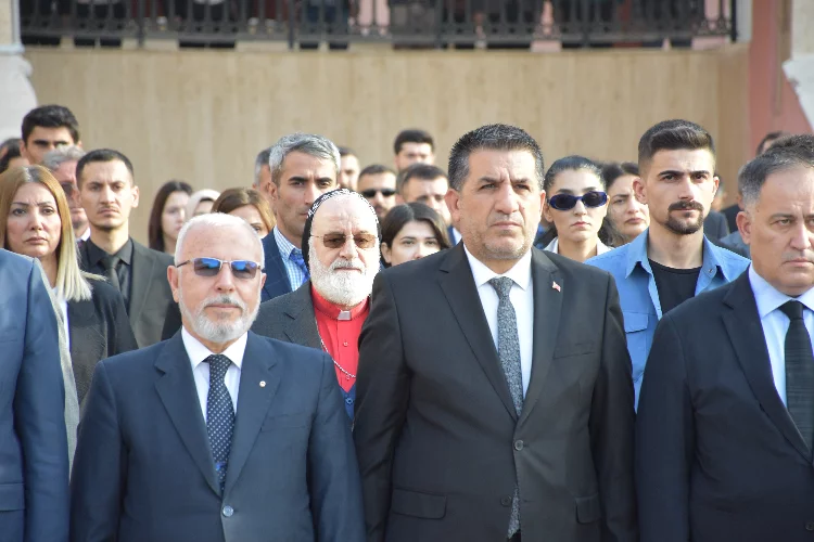 Mardin’de Büyük Önder Atatürk törenlerle anıldı