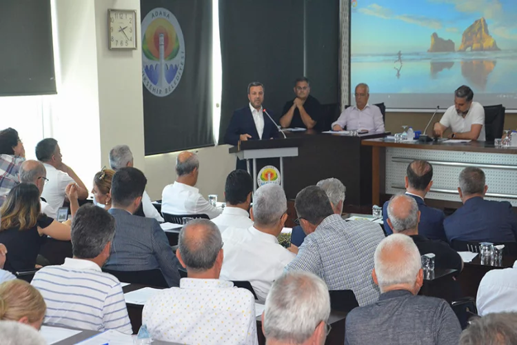 Adana Büyükşehir Belediye Meclisi Temmuz ayı ilk oturumu gerçekleşti