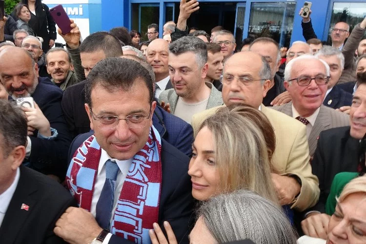 Ekrem İmamoğlu memleketi Trabzon’da