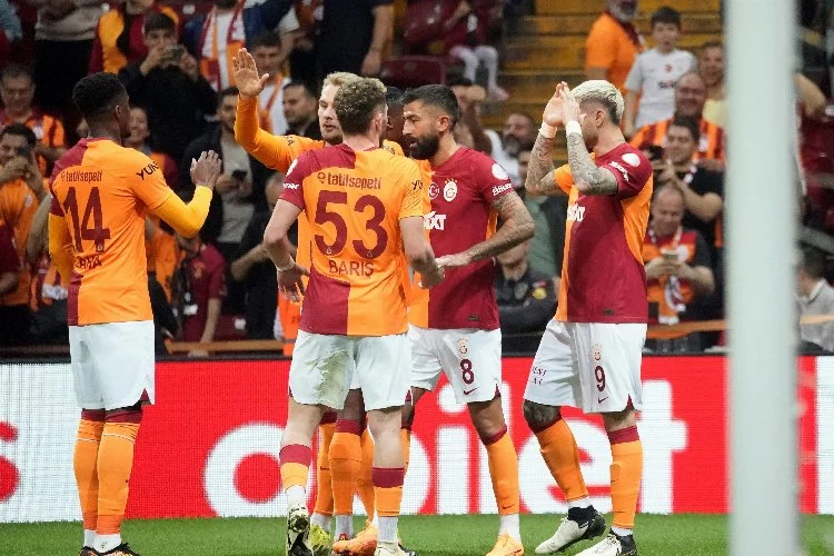 Galatasaray, sahasında Hatayspor'u 1-0 mağlup etti