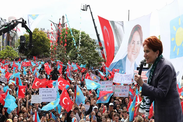 İYİ Parti Genel Başkanı Meral Akşener;‘’ Çoklar Diye Korkmadık, Azız Diye Çekinmedik.’’