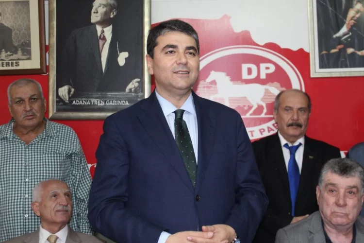 Demokrat Parti Genel Başkanı Gültekin Uysal Adana'da