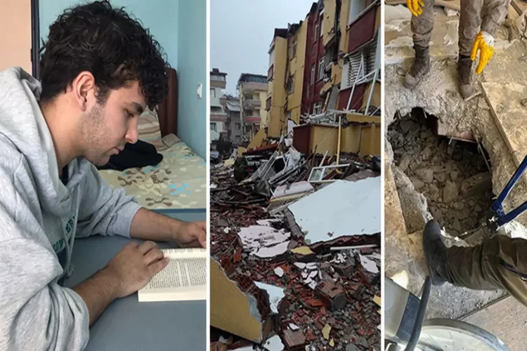 Enkazdan 63 saat sonra çıkartılan Gürkan, üniversite sınavına girdi