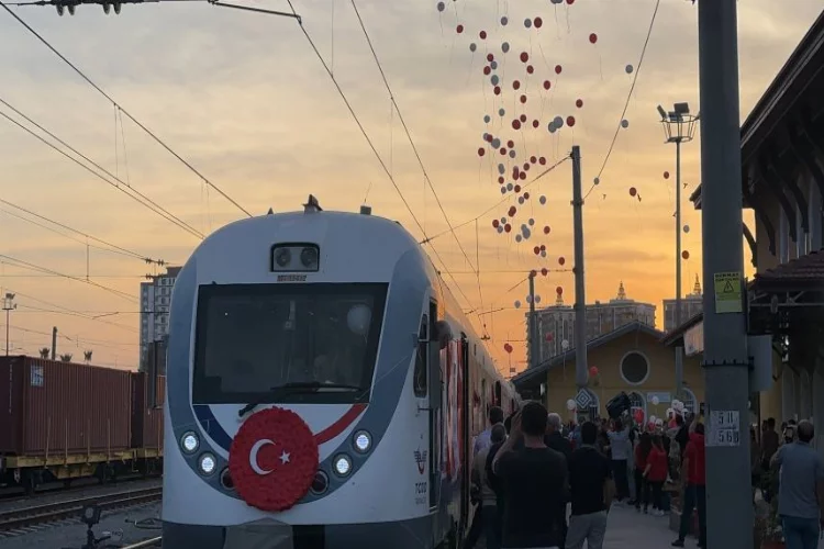 Hatay’da Cumhuriyet treni ile 100. yıl kutlaması gerçekleştirildi