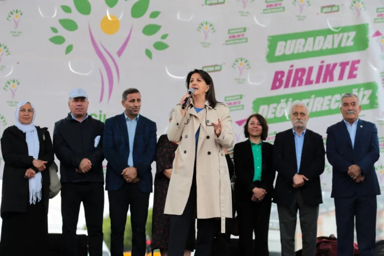 HDP Eş Genel Başkanı Buldan, Antalya'da konuştu: