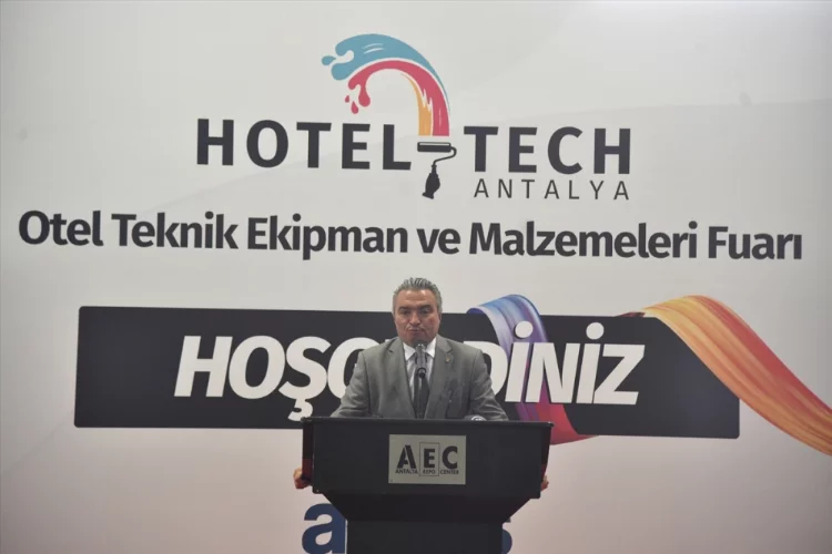 Hotel Tech Otel Teknik Ekipman ve Malzemeleri Fuarı, Antalya'da açıldı