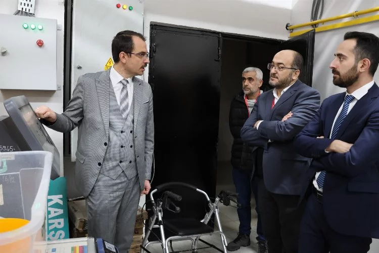 İl Sağlık Müdürü Dr. Mehmet Erşan, Tomarza'da sağlık hizmetlerini inceledi