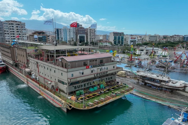 İskenderun'daki depremzedeler Süheyla Sultan gemisinde konaklıyor