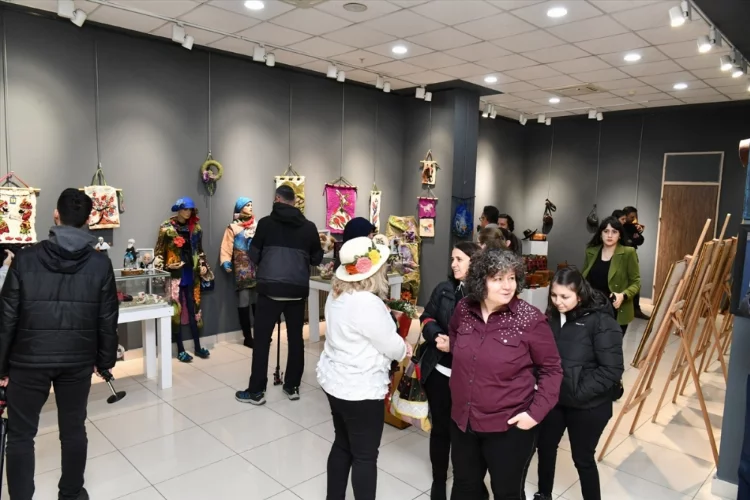 Isparta'da el sanatları sergisi açıldı