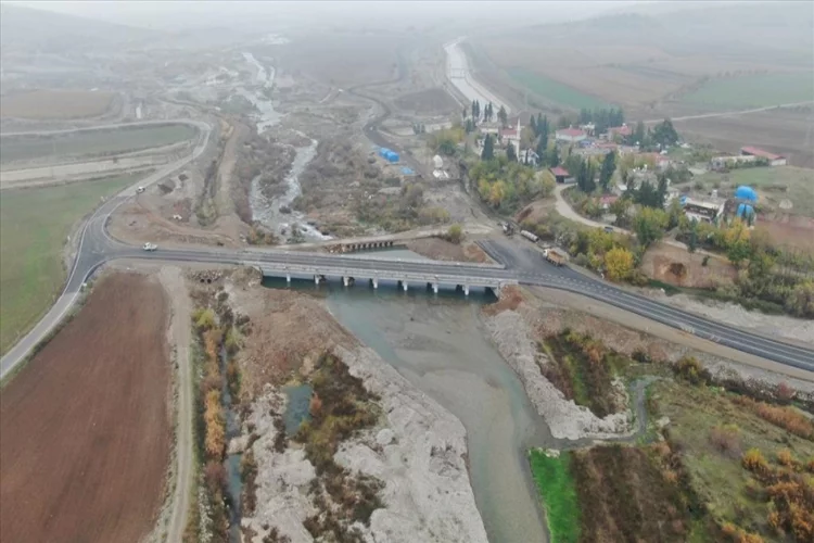 Kahramanmaraş'ta köprü inşaatı tamamlandı