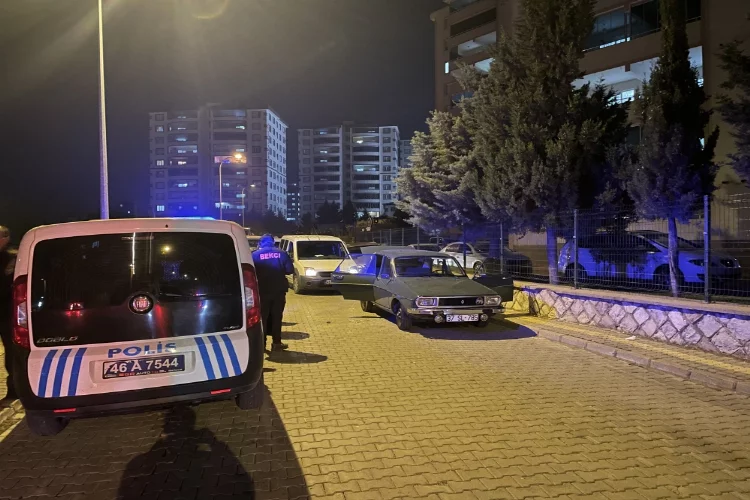 Kahramanmaraş'ta polisten kaçan sürücü kovalamaca sonucu yakalandı