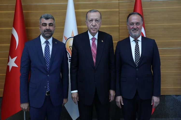 Kılıç ve Tatlıdede’den Cumhurbaşkanı Erdoğan’a ziyaret