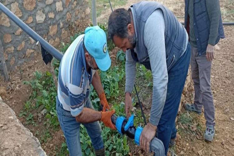 Mardin’in bir mahallesinde daha su sorunu çözüldü