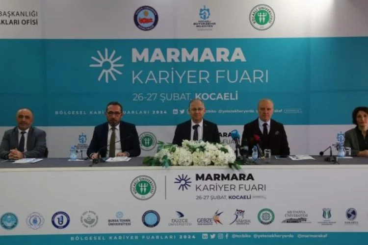 Kocaeli Üniversitesi ev sahipliğinde Marmara Kariyer Fuarı bugün başlıyor