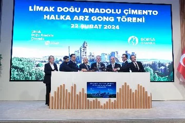 Limak Doğu Anadolu Çimento Borsa İstanbul'da İşlem Görmeye Başladı