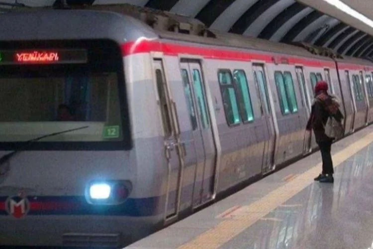 M2 Yenikapı-Hacıosman metro intihar girişimi nedeniyle Şişli-Mecidiyeköy istasyonu kapatıldı