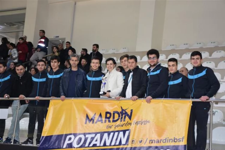 Mardin Fen Lisesi  bölge şampiyonu oldu