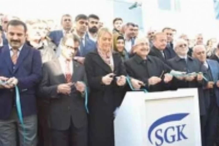 Mardin Sosyal Güvenlik Kurumu binası açıldı