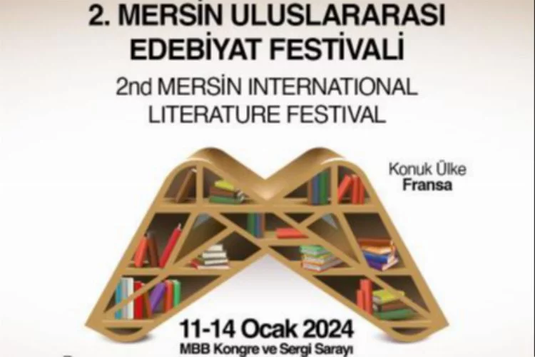 Mersin Büyükşehir Belediyesi, 2. Uluslararası Edebiyat Festivali'yle edebiyat severleri ağırlıyor