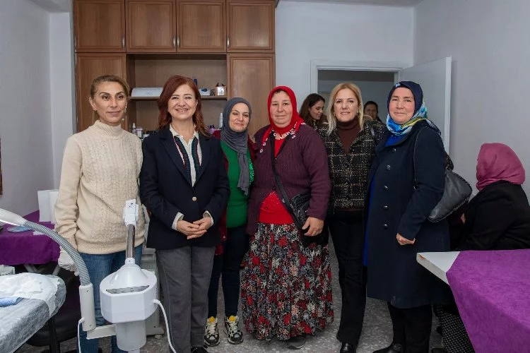 Mersin Büyükşehir Belediyesi, Tömüklü Kadın ve Çocuk Atölyesi'ni açtı