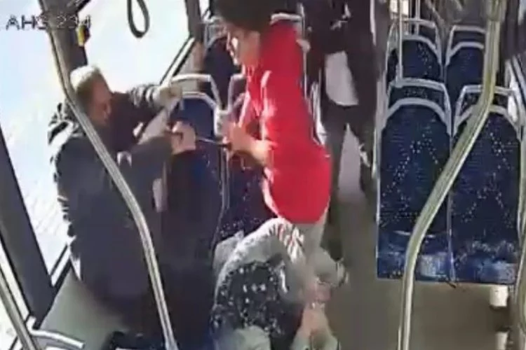 Mersin'de otobüste darp edilen engelli yaşlı çiftin itirazı