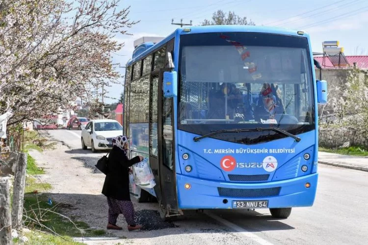 Mersin'de yeni otobüs hattı hizmete girdi