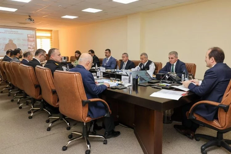 Mersin Valisi Ali Hamza Pehlivan, uyuşturucu ile mücadele eylem planı Akdeniz Bölge değerlendirme Toplantısı'na katıldı.