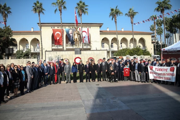 Mersin'de KKTC'nin 40. kuruluş yıl dönümü kutlandı